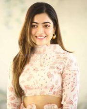Rashmika Mandanna at Aadavallu Meeku Johaarlu Movie Interview Pictures 08