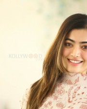 Rashmika Mandanna at Aadavallu Meeku Johaarlu Movie Interview Pictures 12