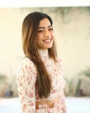 Rashmika Mandanna at Aadavallu Meeku Johaarlu Movie Interview Pictures 15