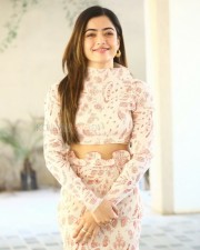 Rashmika Mandanna at Aadavallu Meeku Johaarlu Movie Interview Pictures 16