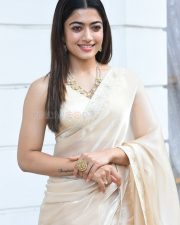 Rashmika Mandanna at Pushpa Movie Pre Release Interview Photos 17