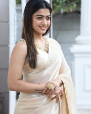Rashmika Mandanna at Pushpa Movie Pre Release Interview Photos 19
