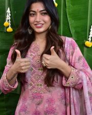 Rashmika Mandanna at Rainbow Movie Launch Photos 02 Rashmika Mandanna at Rainbow Movie Launch Photos 02
