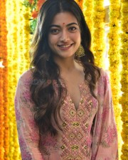 Rashmika Mandanna at Rainbow Movie Launch Photos 28