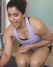 Rashmika Mandanna in the Gym 01