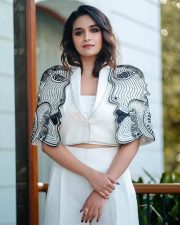 Ravishing Keerthy Suresh at Siren Movie Event in a White Shirt and Pant with Stylish Designer Shoulders Photos 05 Ravishing Keerthy Suresh at Siren Movie Event in a White Shirt and Pant with Stylish Designer Shoulders Photos 05