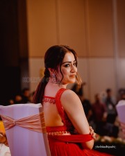 Ravishing in Red Trisha Krishnan Pictures 05