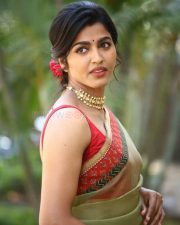 Sai Dhanshika at Shikaru Movie Trailer Launch Pictures 14