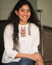 Sai Pallavi at Love Story Movie Interview Pictures 22