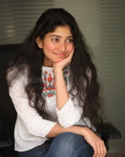 Sai Pallavi at Love Story Movie Interview Pictures 24