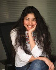 Sai Pallavi at Love Story Movie Interview Pictures 25