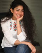 Sai Pallavi at Love Story Movie Interview Pictures 26
