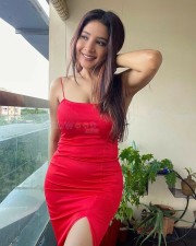 Sakshi Agarwal Sexy in Red Dress Photoshoot Pictures 03