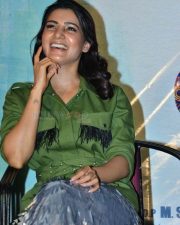 Samantha Akkineni At The Chi La Sow Press Meet Photos