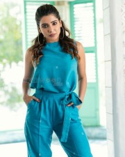 Samantha Akkineni Blue Dress Photoshoot Pics