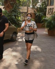Sara Ali Khan Spotted Outside Her Gym At Santacruz Photos