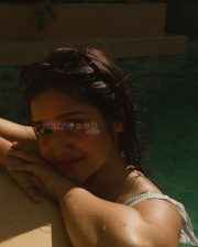 Sensual Anikha Surendran in a Two Piece Blue and White Striped Vacation Bikini Pictures 06 Sensual Anikha Surendran in a Two Piece Blue and White Striped Vacation Bikini Pictures 06