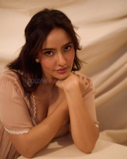 Sensual Neha Sharma Cleavage in a Beige Lace Trim Mini Dress Photos 02 Sensual Neha Sharma Cleavage in a Beige Lace Trim Mini Dress Photos 02