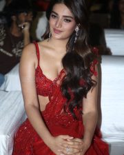 Sexy Actress Nidhhi Agerwal at The Rajasaab Pre Release Party Photos 03