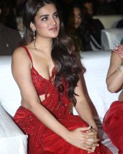 Sexy Actress Nidhhi Agerwal at The Rajasaab Pre Release Party Photos 06