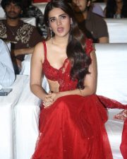 Sexy Actress Nidhhi Agerwal at The Rajasaab Pre Release Party Photos 20