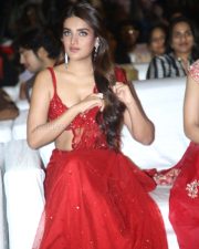 Sexy Actress Nidhhi Agerwal at The Rajasaab Pre Release Party Photos 26