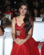 Sexy Actress Nidhhi Agerwal at The Rajasaab Pre Release Party Photos 27