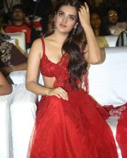Sexy Actress Nidhhi Agerwal at The Rajasaab Pre Release Party Photos 30