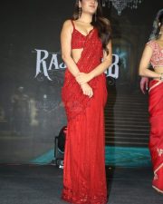 Sexy Actress Nidhhi Agerwal at The Rajasaab Pre Release Party Photos 37