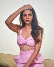 Sexy Aditi Rao Hydari in Pink Dress Photo 01