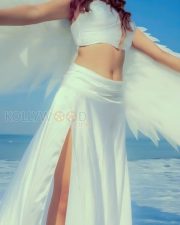 Sexy Cutie Priya Prakash Varrier in an On Shoulder Sleeveless Crop Top Pictures 03