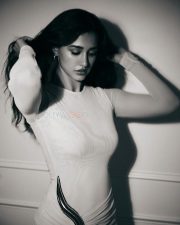 Sexy Disha Patani in a Pink Pastel Bodycon Mini Dress Pictures 02