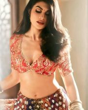 Sexy Jacqueline Fernandez showing navel in a Traditional Lehenga Photoshoot Stills 03 Sexy Jacqueline Fernandez showing navel in a Traditional Lehenga Photoshoot Stills 03