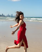 Sexy Kajal Aggarwal Australia Beach Vacation Photos 02