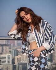 Sexy Kriti Sanon in a Black and Stone Jacket with Mini Skirt Photos 01 Sexy Kriti Sanon in a Black and Stone Jacket with Mini Skirt Photos 01