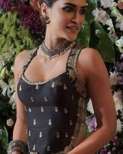 Sexy Kriti Sanon in a Stunning Black Lehenga Set for Diwali Photos 06 Sexy Kriti Sanon in a Stunning Black Lehenga Set for Diwali Photos 06