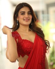 Sexy Nidhhi Agerwal at Hari Hara Veera Mallu Interview Photos 20