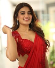 Sexy Nidhhi Agerwal at Hari Hara Veera Mallu Interview Photos 20
