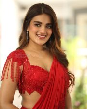 Sexy Nidhhi Agerwal at Hari Hara Veera Mallu Interview Photos 25