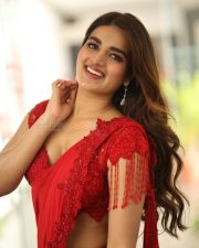 Sexy Nidhhi Agerwal at Hari Hara Veera Mallu Interview Photos 29