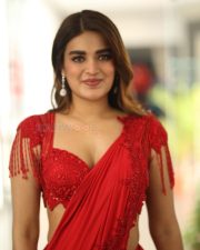 Sexy Nidhhi Agerwal at Hari Hara Veera Mallu Interview Photos 31