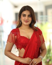 Sexy Nidhhi Agerwal at Hari Hara Veera Mallu Interview Photos 49