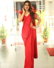 Sexy Nidhhi Agerwal at Hari Hara Veera Mallu Interview Photos 55