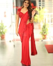 Sexy Nidhhi Agerwal at Hari Hara Veera Mallu Interview Photos 58