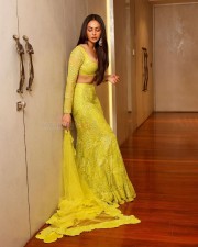 Sexy Rakul Preet Singh in a Neon Yellow Lehenga Photos 03