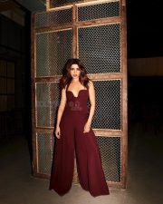 Sexy Samantha Ruth Prabhu in a Wine Coloured Bustier Top With High Waist Baggy Pants Photos 01 Sexy Samantha Ruth Prabhu in a Wine Coloured Bustier Top With High Waist Baggy Pants Photos 01