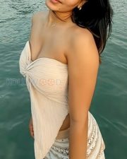 Sexy Saniya Iyappan Beach Bikini Photos 04