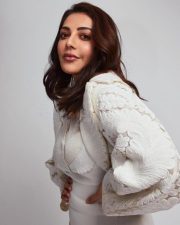 Sexy South Actress Kajal Aggarwal in a White Bodycon Dress Photoshoot Pictures 04 Sexy South Actress Kajal Aggarwal in a White Bodycon Dress Photoshoot Pictures 04