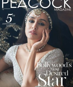 Shraddha Kapoor in Peacock Magazine Cover Photo 01