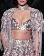 Shraddha Kapoor in a Moonshine Lattice Trail Lehenga Set Dress Pictures 02